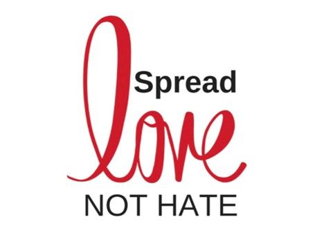 spread love not hate