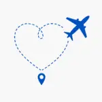 dark blue heart travel