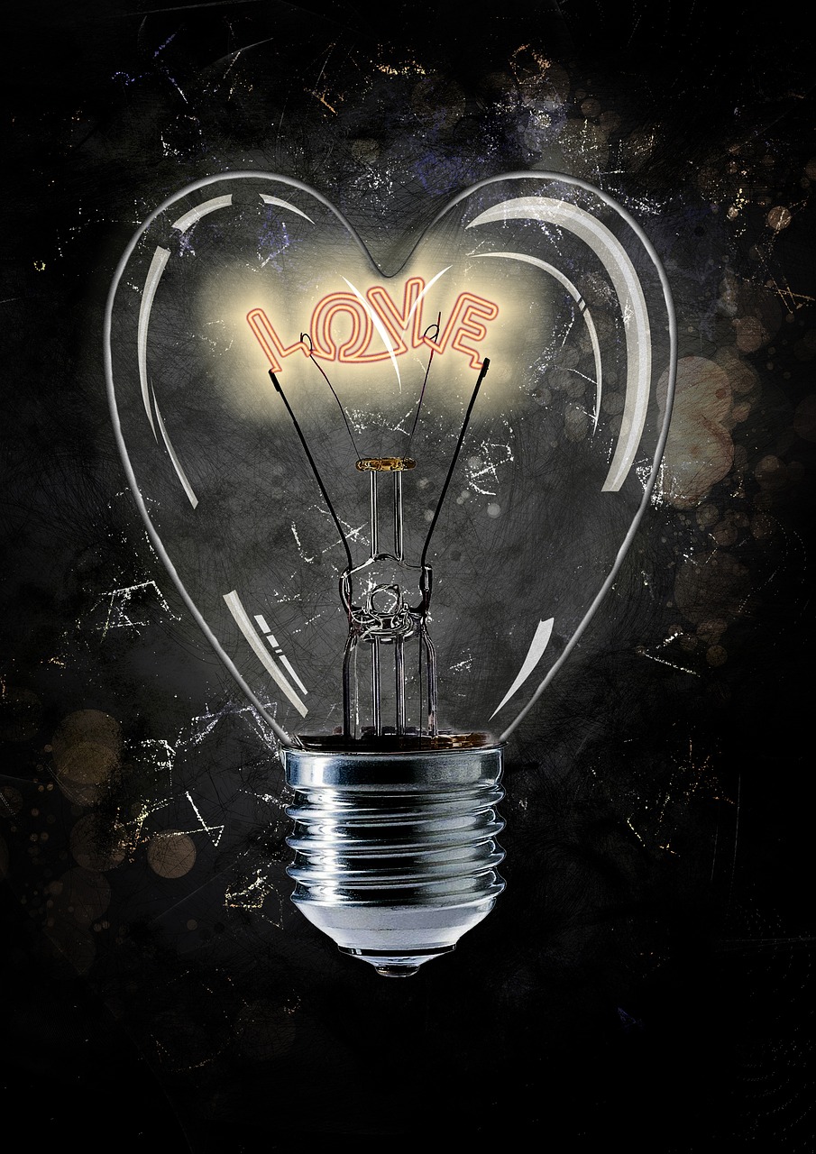 heart, love, romance, romantic, happy mothers day, valentine's day, lamp, lightbulb, light, warmth, thread, greeting card, map, postcard, beautiful wallpaper, background, iphone wallpaper