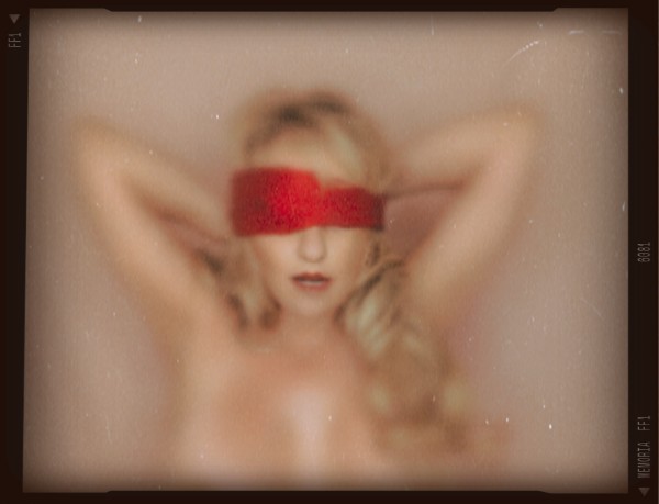 red blind fold